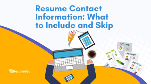 Resume Contact Information What - Resume Contact Information 600x337 